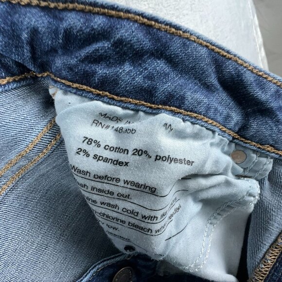 Sonoma Jegging Jeans Medium Wash Five Design Pockets Womens Blue Size W31 - Picture 5 of 10